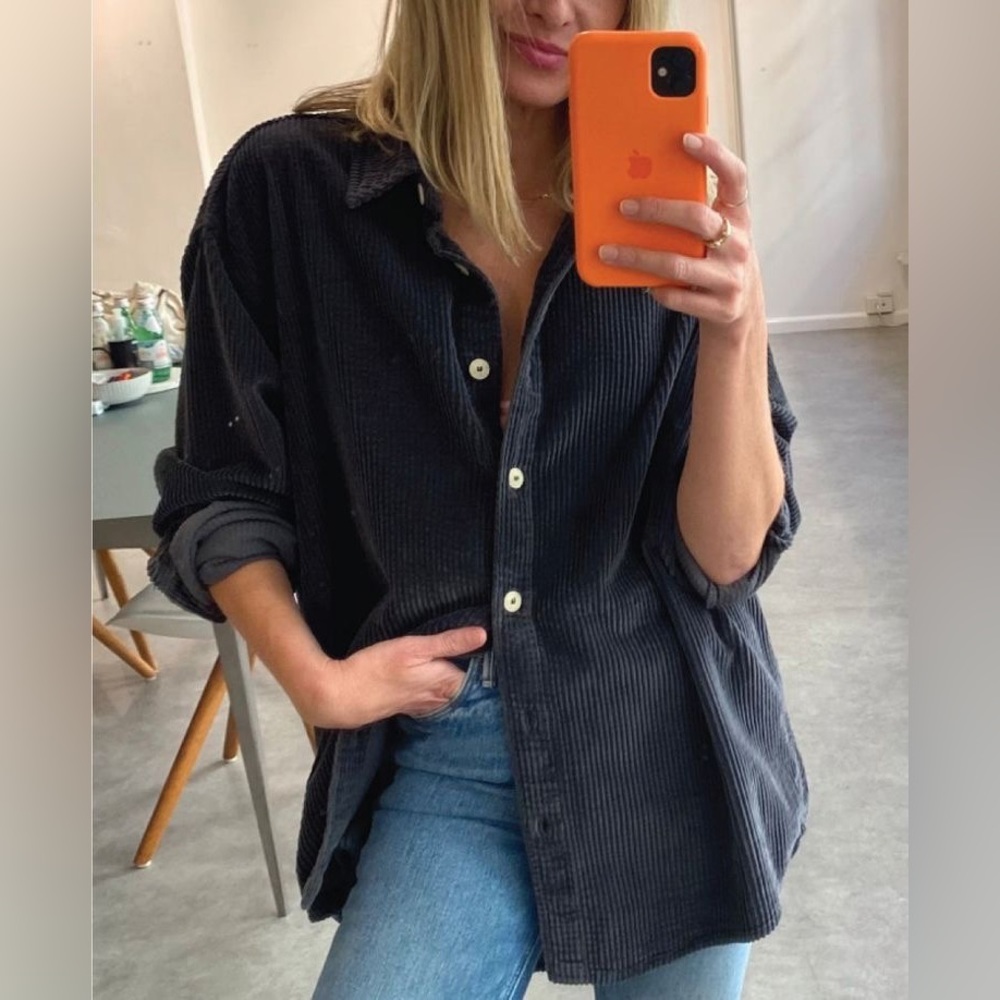 Oversized Corduroy Jacket